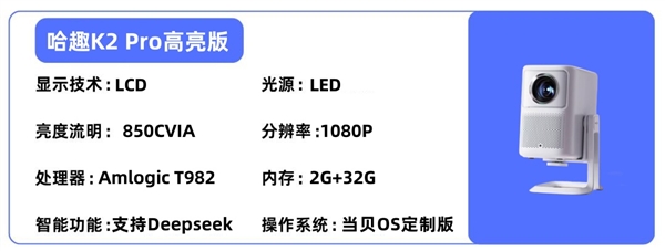 室投影仪选购推荐！这四款闭眼入不踩雷九游会J9入口2025年高性价比卧(图5)